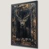 Rustic Deer Stag Art Poster - Wildlife Decor for Your Walls