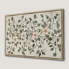 Rustic Floral Botanical Canvas Print for Country Decor