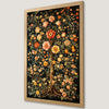 Rustic Floral Fantasy Art Poster - Botanical Wall Decor
