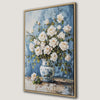 Rustic Vintage Roses Framed Canvas Print Art Decor
