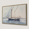 Sailing Ship Seascape Framed Canvas Print Decor Art