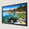 Sand Harbor Serenity Art Poster: Lake Tahoe's Tranquil Beauty