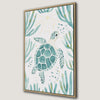 Sea Turtle Ocean Life Canvas Print for Nursery Decor