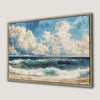 Seascape Ocean Waves Canvas Print - Coastal Artwork
