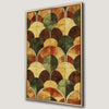 Semeric Geometric Shapes Canvas Print with Fiery Colors
