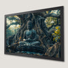 Serene Buddha Statue Art Poster | Tranquil Wall Decor