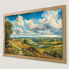 Serene Country Landscape Art Poster for Rustic Charm