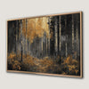 Serene Fall Trees Canvas Print Forest Landscape Art