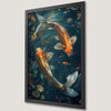 Serene Koi Fish Art Poster - Modern Aquatic Decor for Your Walls
