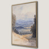Serene Mountain Landscape Canvas Print - Rustic Wall Art