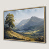Serene Mountain Landscape Canvas Print Wall Art