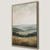 Serene Mountain View Country Landscape Canvas Print