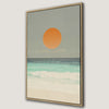 Serene Ocean Sunset Canvas Print for Beach House Decor
