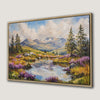 Serene Summer Landscape Nature Canvas Print Art Decor