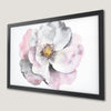 Soft Pastel Floral Art Poster - Elegant Bedroom Decor