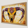 Southwest Boho Skull Art Poster - Tribal Wall Decor