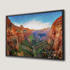 Spectacular Zion Canyon Panoramic Canvas Print