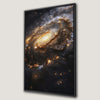Spiral Galaxy Canvas Print Andromeda Space Wall Art
