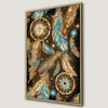 Spiritual Dreamcatcher Feather Bohemian Canvas Print