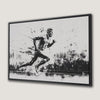 Sporty Runner Motivational Canvas Print