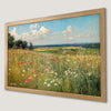 Spring Countryside Scene Art Poster for Bedroom Decor