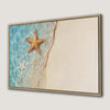 Starfish in Clear Sea Water Canvas Print Beach Art