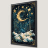Starry Night Art Poster - Celestial Dreamscape for Your Walls