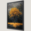 Starry Night Autumn Tree Art Poster - Enhance Your Space