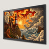 Stormy Lighthouse Art Poster - Coastal Decor for Your Walls