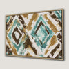 Striking Abstract Geometric Canvas Print for Modern Spaces