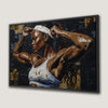 Strong Woman Bodybuilder Canvas Print Wall Art