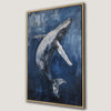 Stunning Sea Life Humpback Whale Canvas Print Art