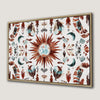 Sun and Moon Tribal Inspired Art Canvas Print