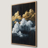Surreal Cloudscape Canvas Print: Mystical Large Wall Art