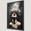 Surreal Dark Woman Art Poster | Gothic Wall Decor