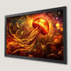Surreal Jellyfish Ocean Fantasy Art Poster for Modern Decor