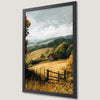 Tranquil Fall Landscape Art Poster - Rustic Home Decor