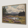 Tranquil Wilderness Landscape Canvas Print for Bedroom Decor