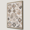 Tribal Geometric Art Canvas Print Boho Chic Decor