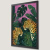 Tropical Leopard Art Poster - Exotic Wildlife Decor for Your Walls