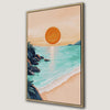 Tropical Ocean Sunset Canvas Print for Sunset Lovers