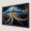 Underwater Fantasy Jellyfish Art Poster - Enchanting Marine Decor