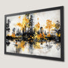Urban Silhouette Art Poster - Modern Cityscape Wall Decor