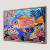 Vibrant Aquatic Life Underwater Scene Canvas Print