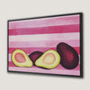 Vibrant Avocado Art Canvas Print for Trendy Kitchen