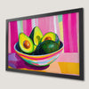 Vibrant Avocado Art Poster for Kitchen Decor