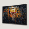 Vibrant Basketball Sports Canvas Print for Teen Rooms