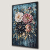 Vibrant Botanical Floral Canvas Print for Bohemian Decor