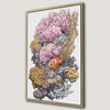 Vibrant Coral Reef and Clownfish Canvas Print Decor