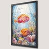 Vibrant Coral Reef Art Poster - Oceanic Decor for Your Walls